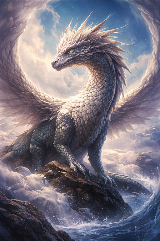 Welcome to the World air dragon art